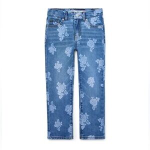 Girls Levi Strauss Signature high rise ankle straight size 7